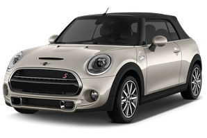 Frontansicht eines MINI Cabrio Sidewalk, freigestellt