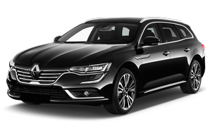 Frontansicht eines Renault Talisman Grandtour, freigestellt