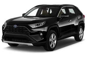 Frontansicht eines Toyota RAV4, freigestellt