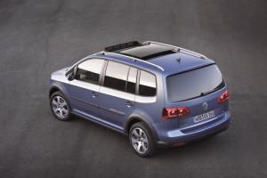VW CrossTouran 2013 hinten