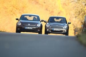 Mini One VW Beetle Test
