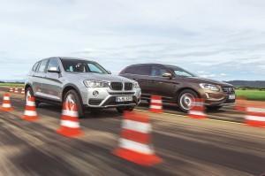 bmw x3 volvo xc60 test 2014