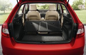 SKODA Rapid Spaceback 2015 Interieur Kofferraum