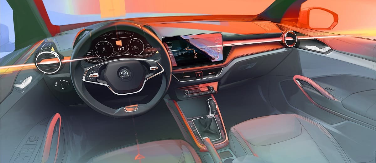 Skoda Fabia Innenraum