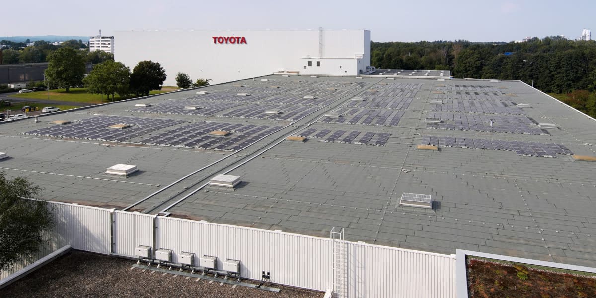 Toyota Solaranlage Kln