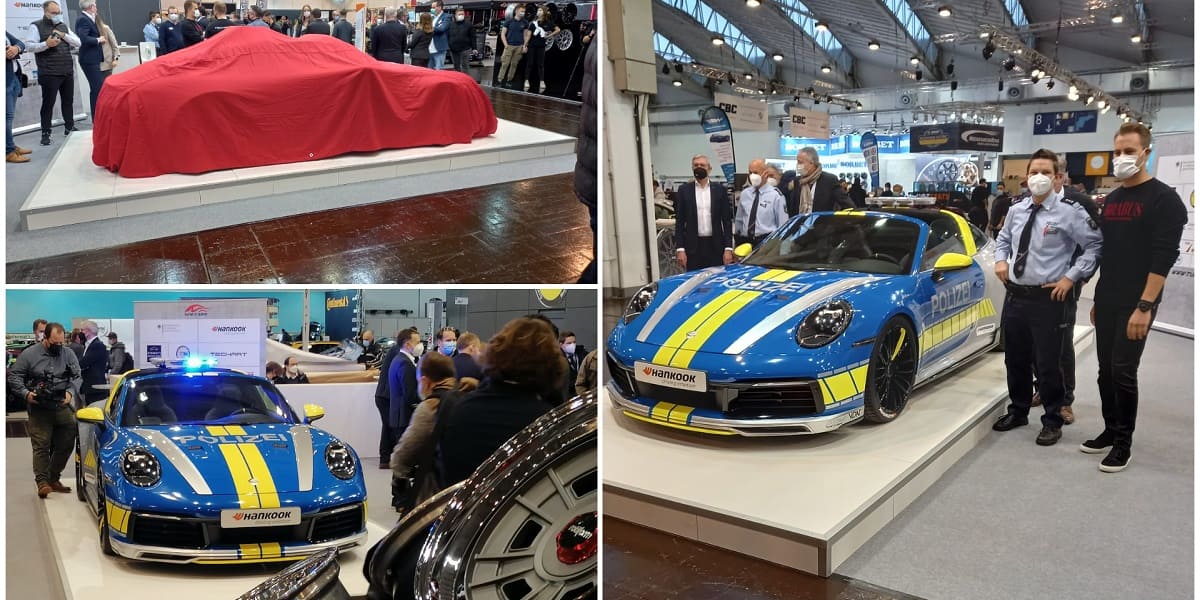 Premiere - Polizei-Porsche