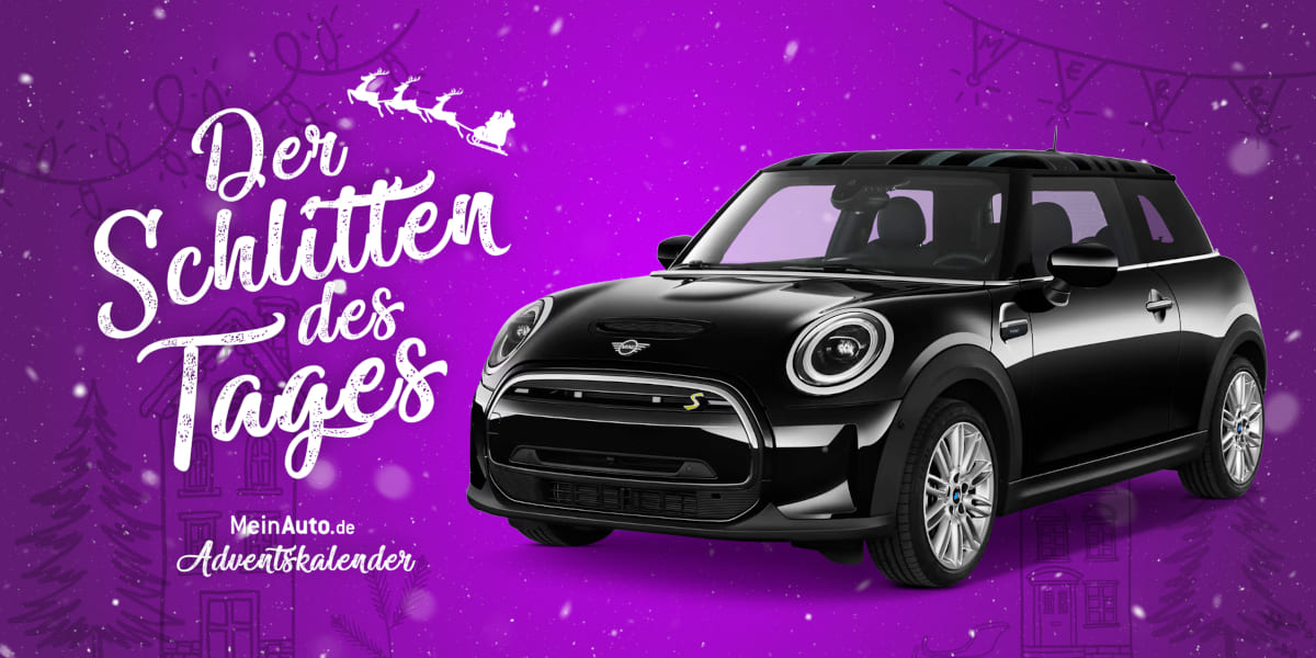 MA-Adventskalender 2021 - Car Card - MINI Cooper SE