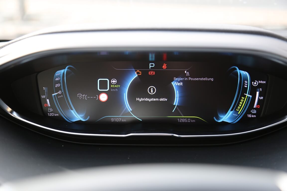 Peugeot 3008 Hybrid4 Hybridsystem