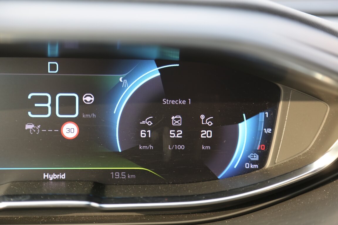 Peugeot 3008 Hybrid4 Verbrauch