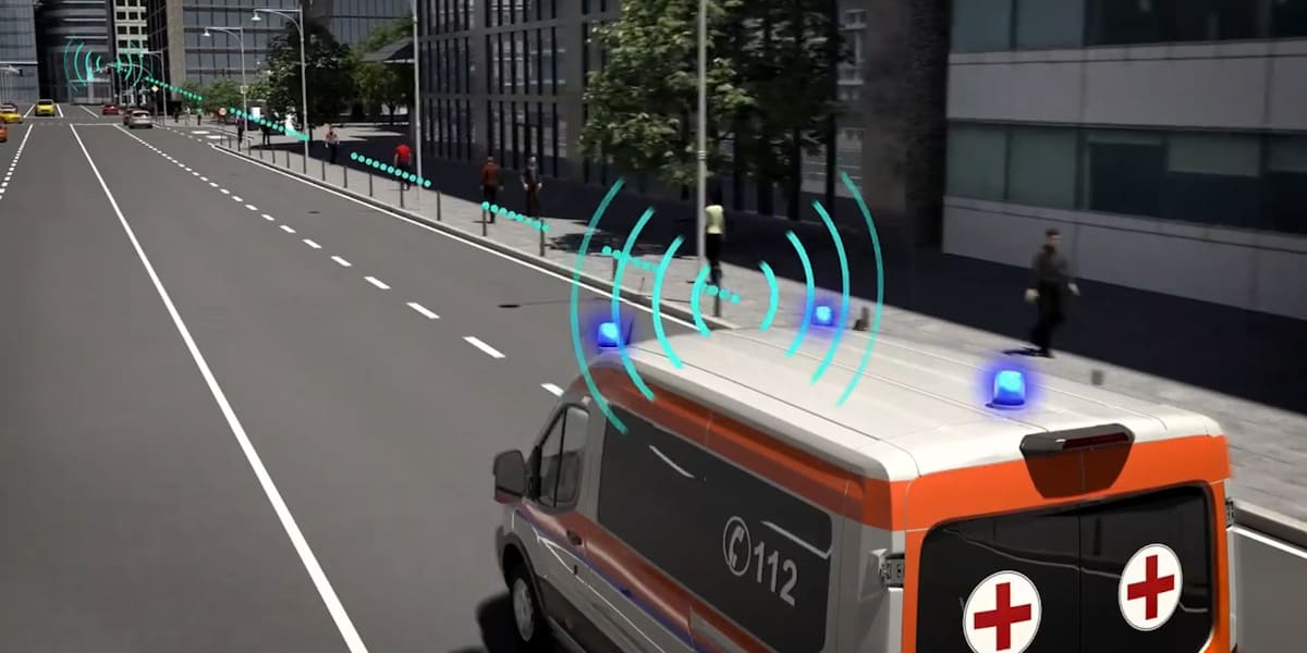 Ford Intelligente Ampeln Krankenwagen