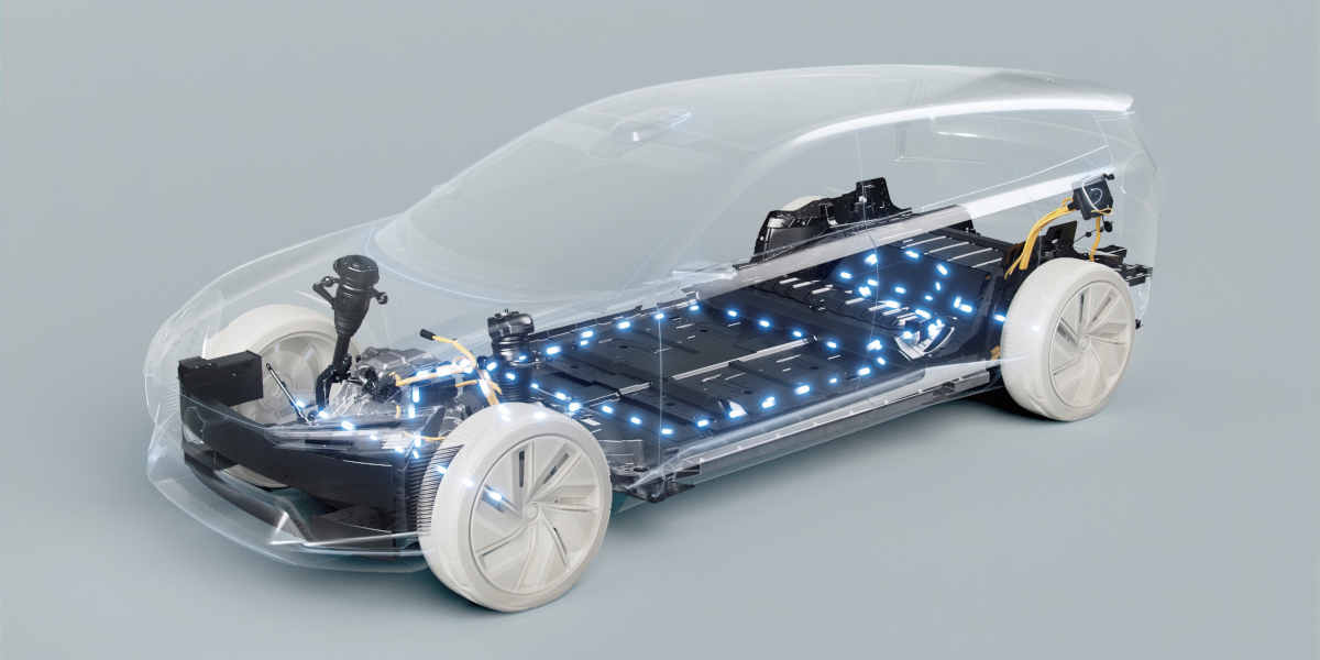 Volvo E-Auto Batterie Elektro