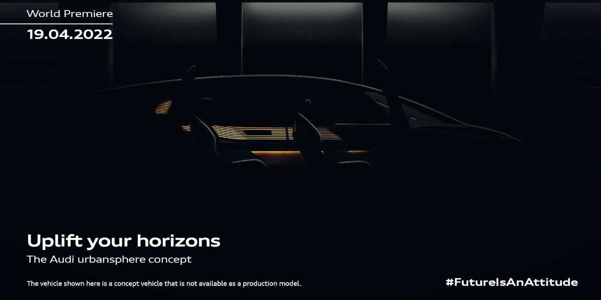 Audi urbansphere concept