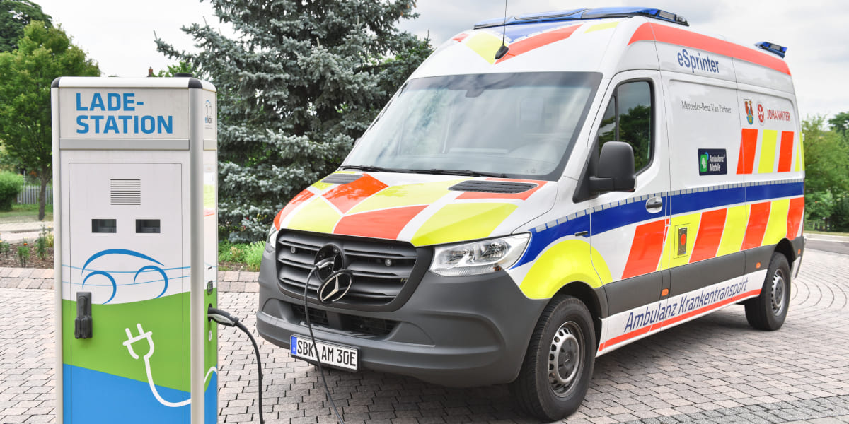 Mercedes eSprinter Rettungswagen