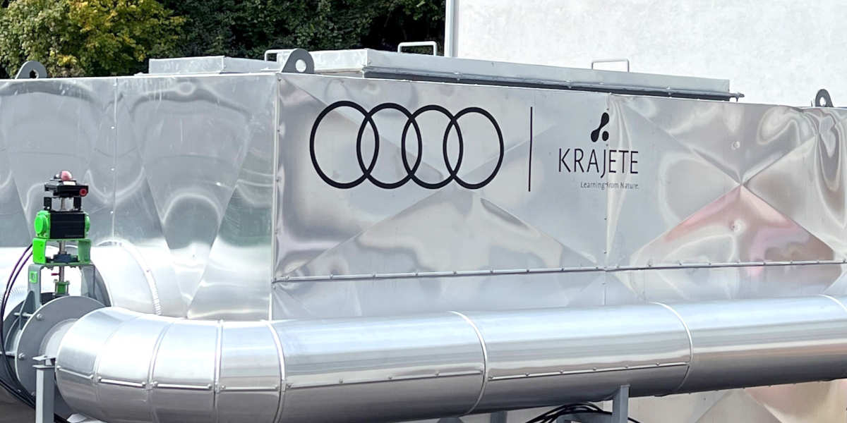 Audi and Krajete Filter CO2 Out of the Air
