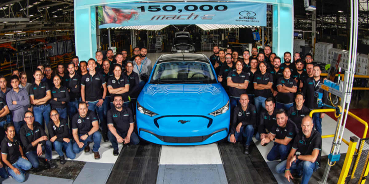 Ford Mustang Mach-E Werk Produktion Mexiko