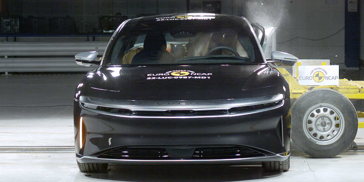 Lucid Euro NCAP Crashtest