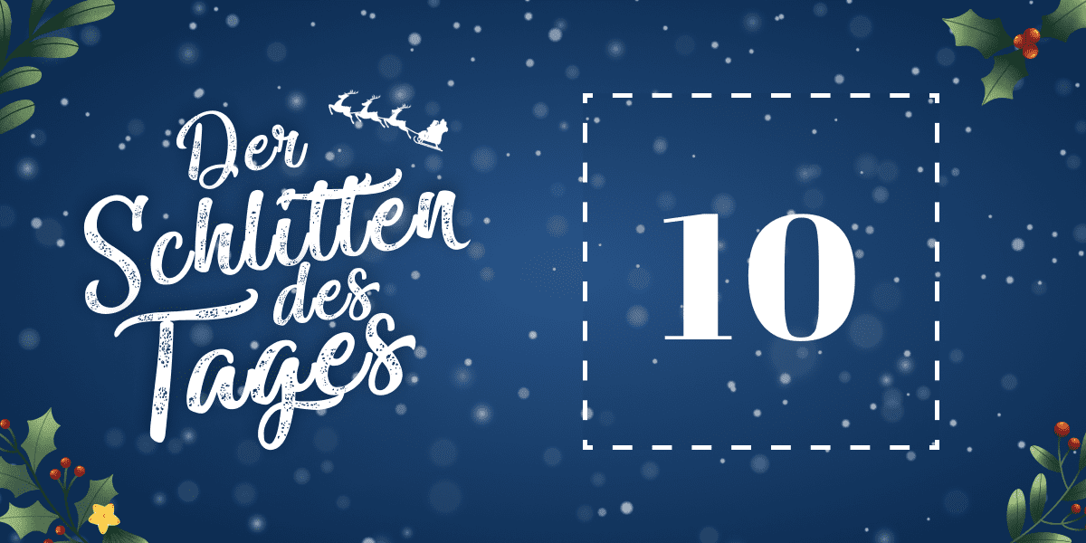 Adventskalender Schlitten des Tages 2022 Nr. 10