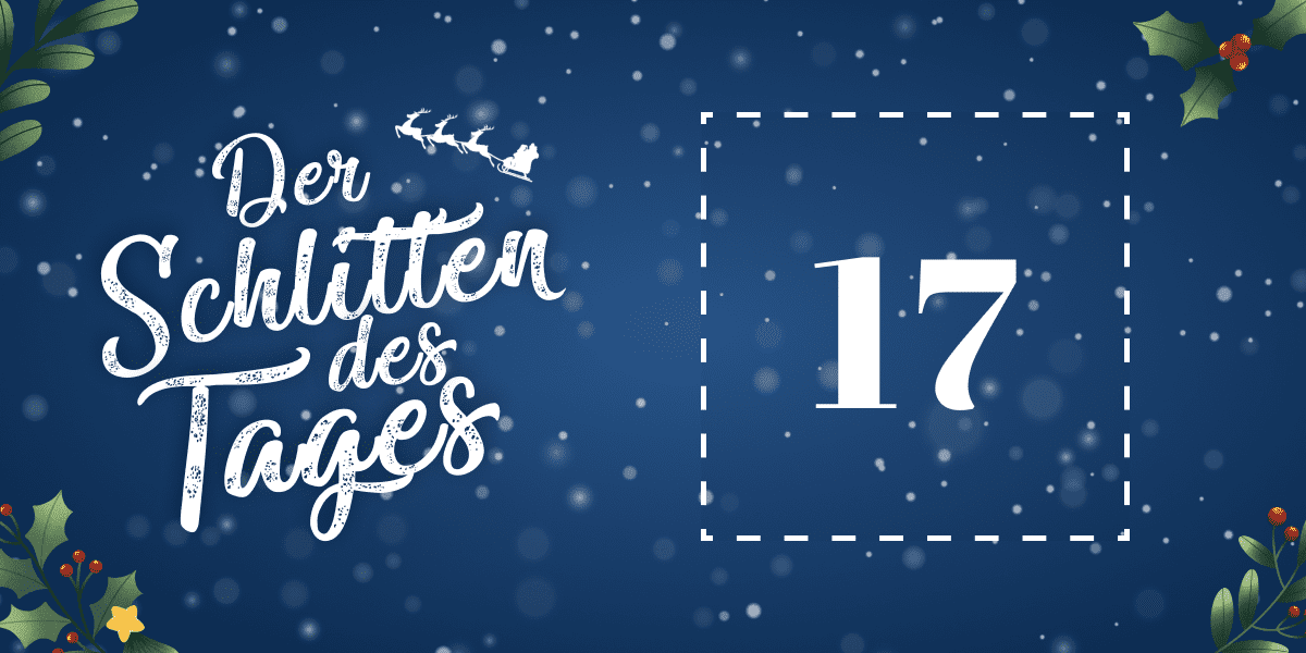 Adventskalender Schlitten des Tages 2022 Nr. 17