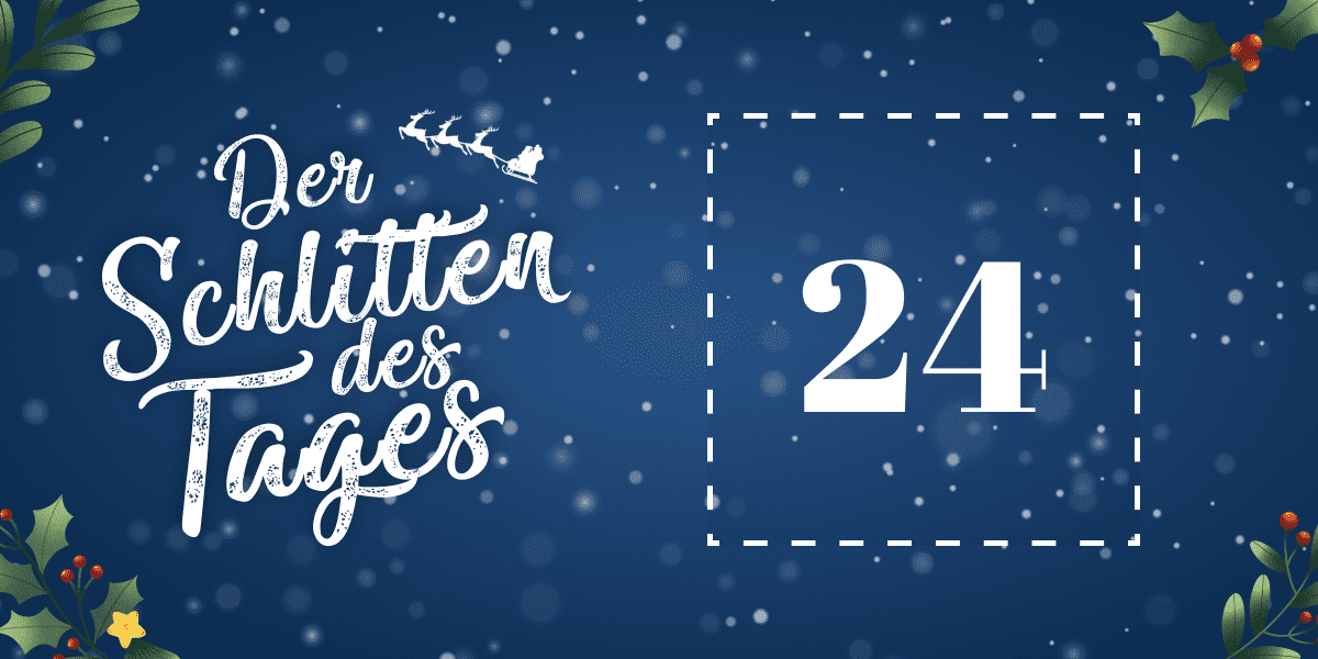 Adventskalender Schlitten des Tages 2022 Nr. 24