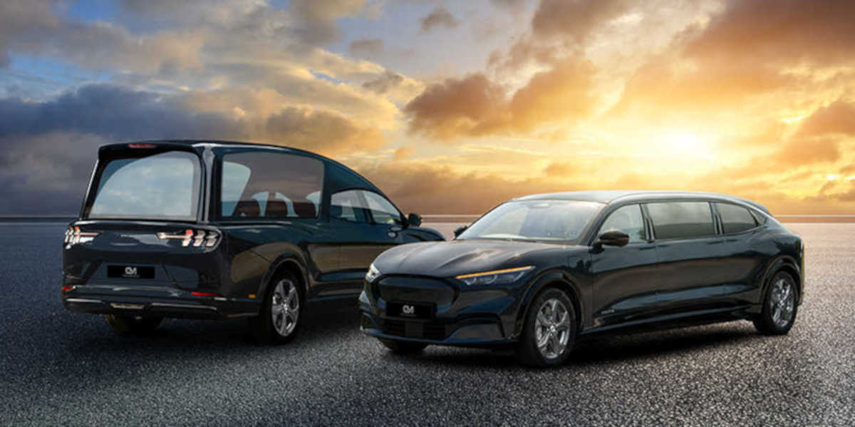 Ford Mustang Mach-E Leichenwagen