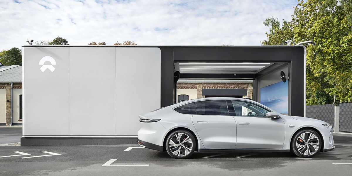 NIO Power Swap Station PSS