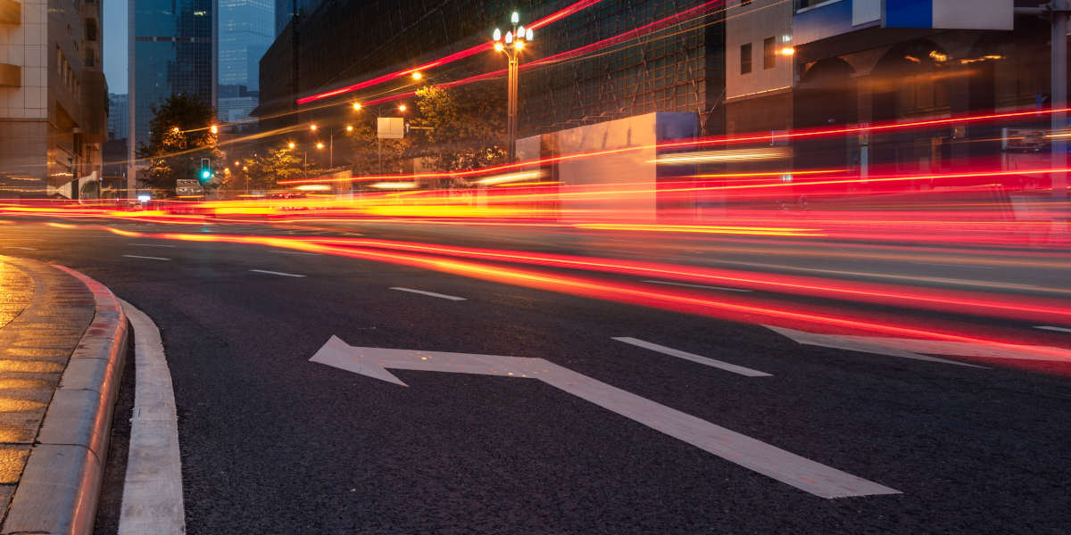 Verkehr Licht Straße Pfeil Abbiegen China