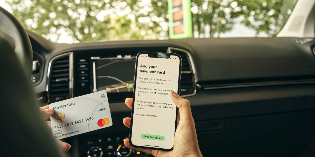 Skoda Handy Tanken Bezahlen Pay to Fuel