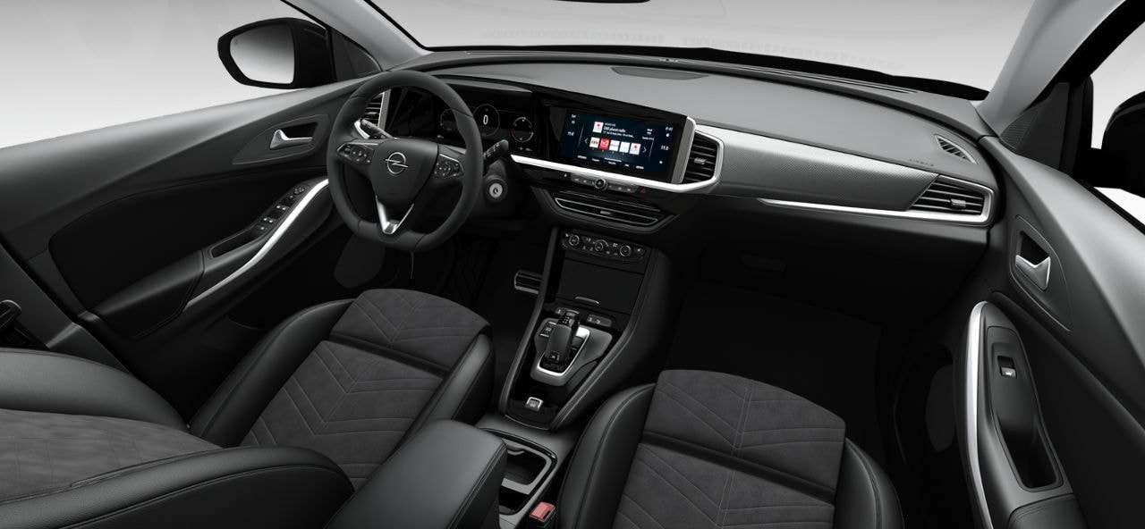 Ansicht des Armaturenbretts eines Opel Grandland