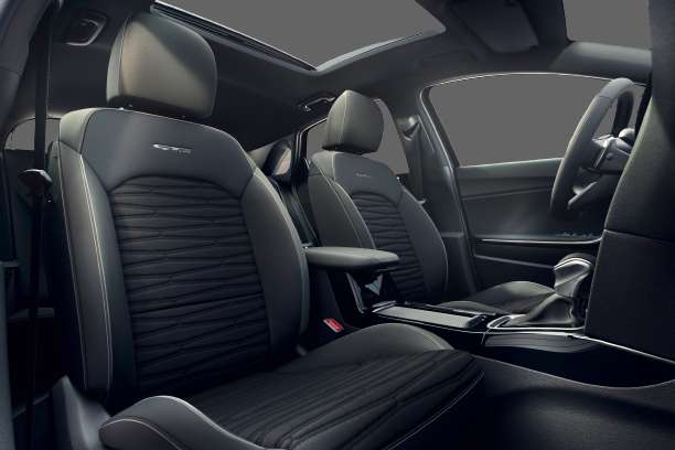 Ansicht der Frontsitze eines Kia ProCeed