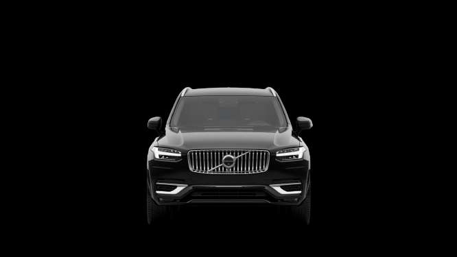 Frontansicht auf einen Volvo XC90, freigestellt