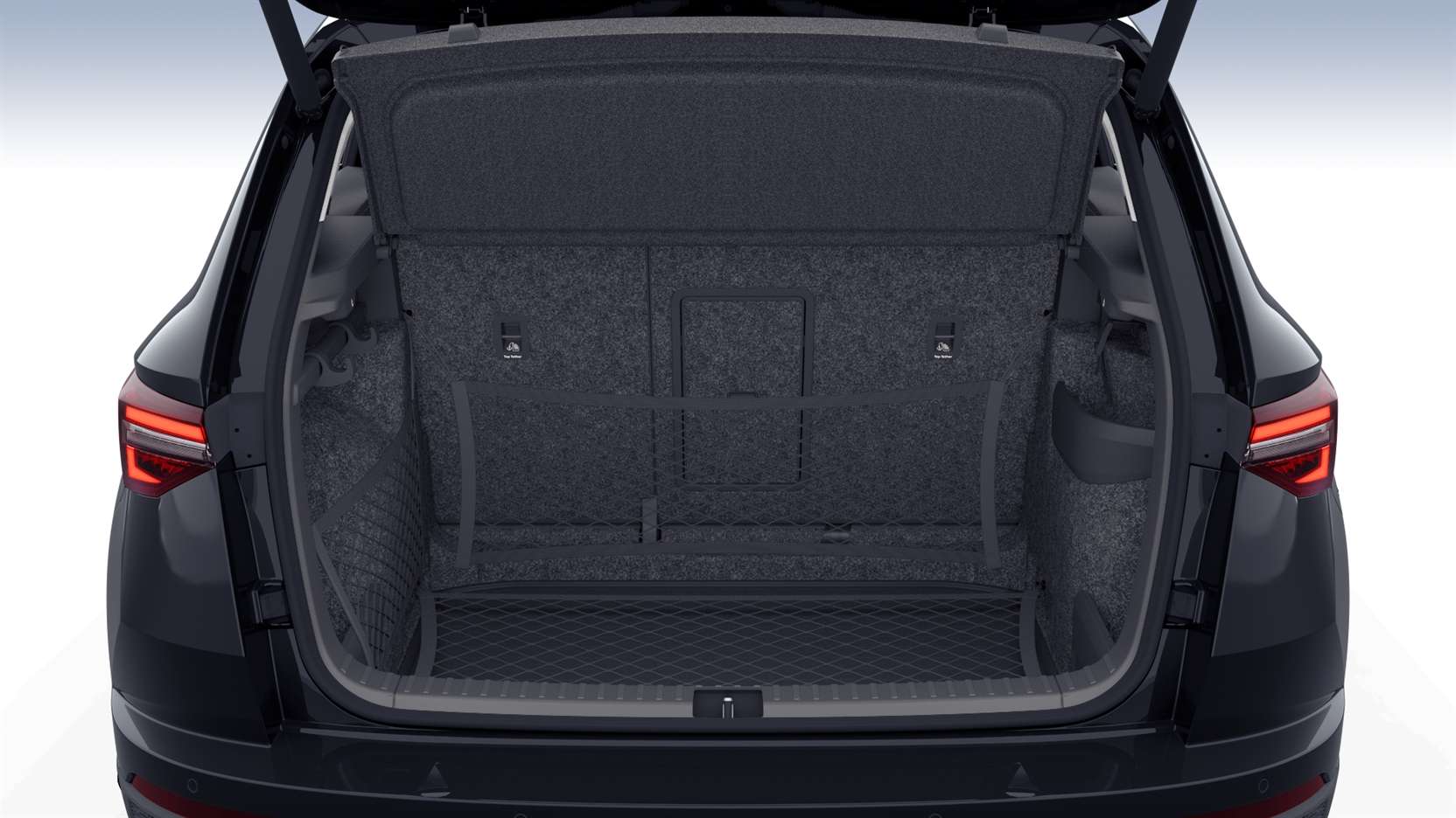 Kofferraum eines Skoda Karoq