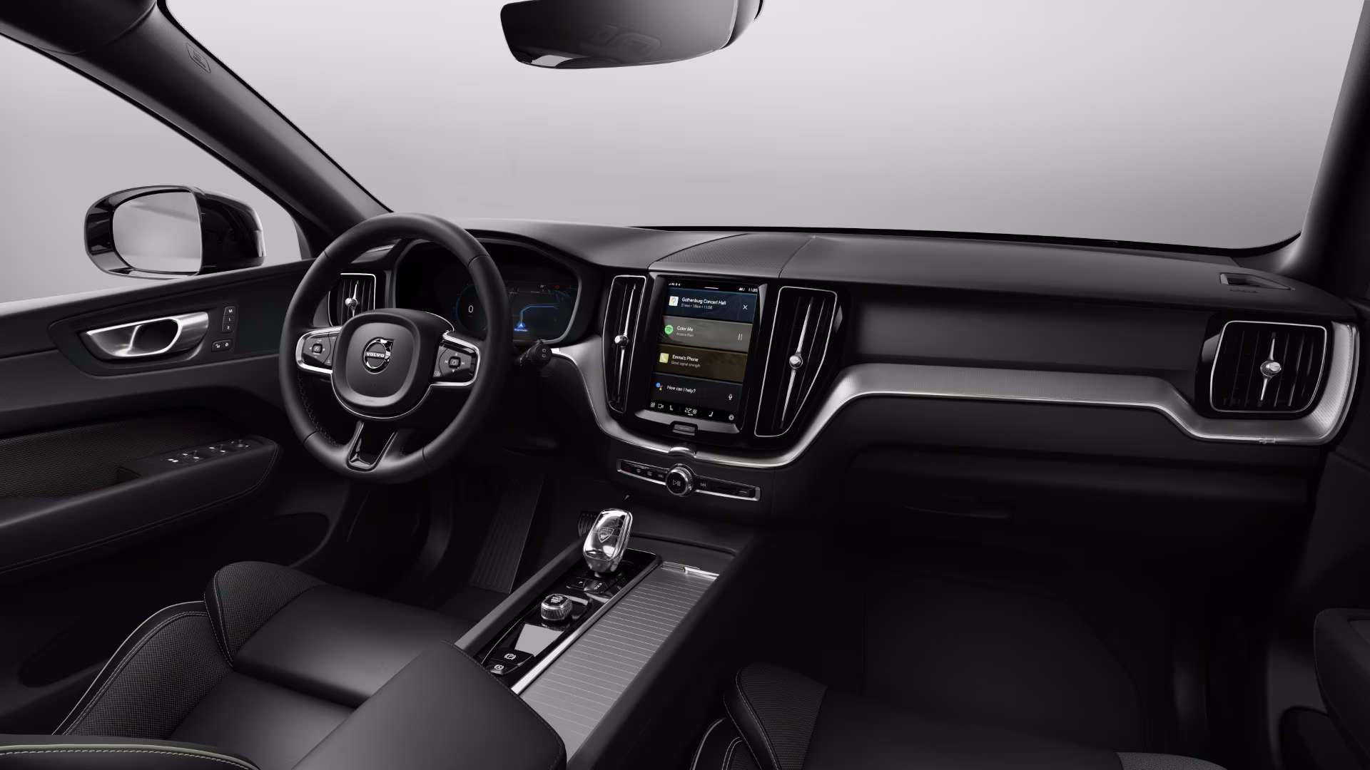 Ansicht des Armaturenbretts eines Volvo XC60