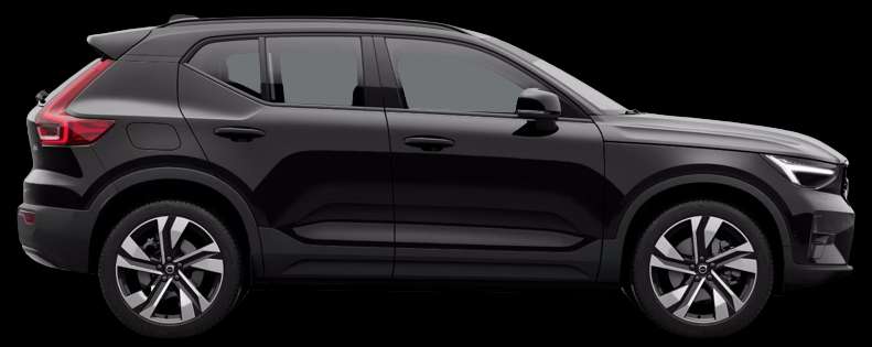 Seitenansicht eines Volvo XC40