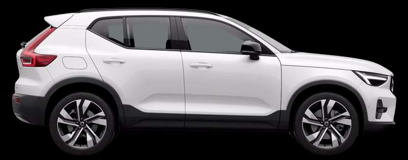 Seitenansicht eines Volvo XC40