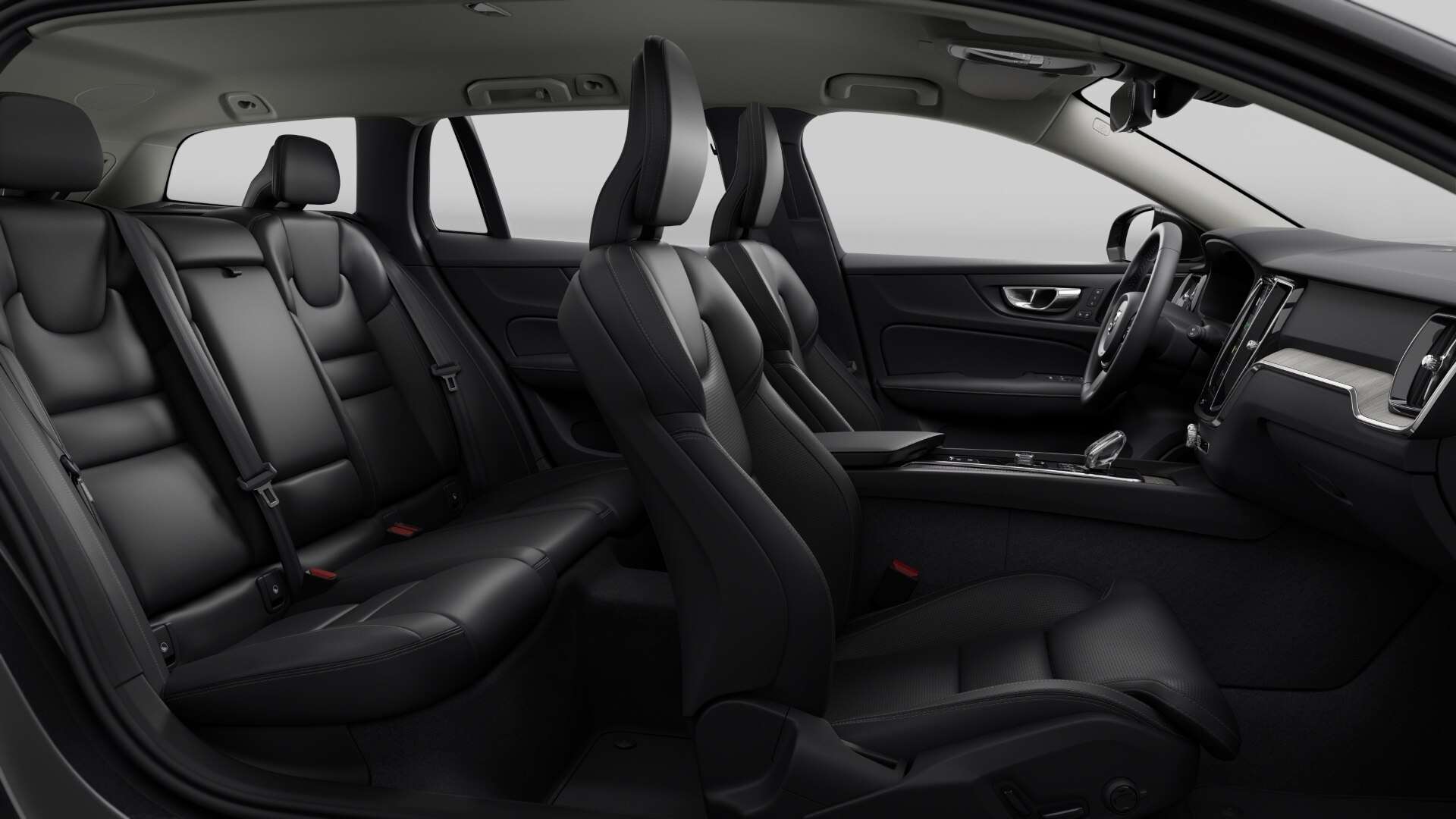 Ansicht der Rücksitze eines Volvo V60 Cross Country