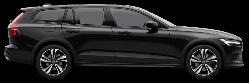Seitenansicht eines Volvo V60 Cross Country