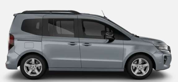 Seitenansicht eines Nissan Townstar