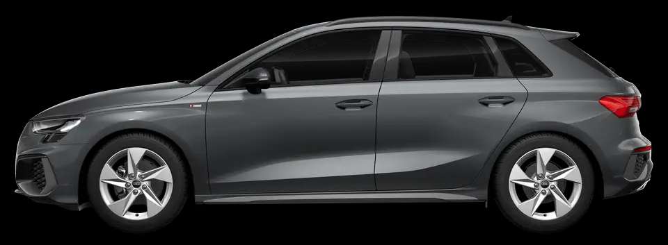 Seitenansicht eines Audi A3