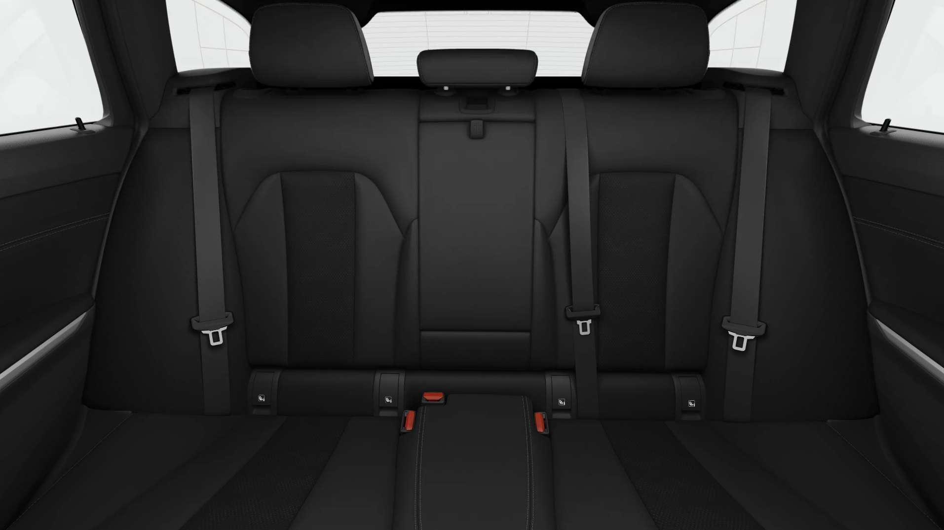 Rücksitzbank eines BMW 3er-Reihe