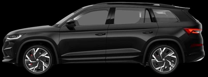 Seitenansicht eines Skoda Kodiaq