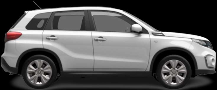 Seitenansicht eines Suzuki Vitara