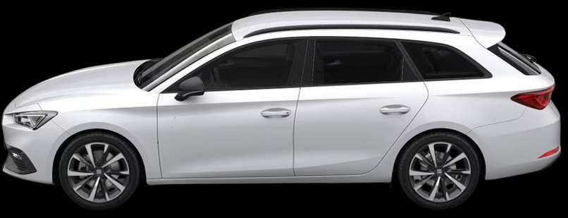 Seitenansicht eines SEAT Leon