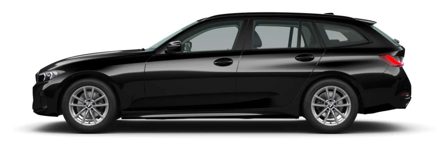 Seitenansicht eines BMW 3er-Reihe