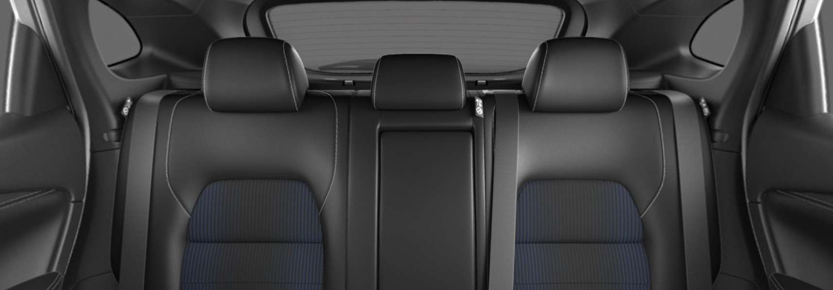 Ansicht der Rücksitze eines Nissan Qashqai