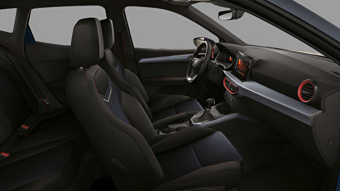 Ansicht der Frontsitze eines SEAT Arona