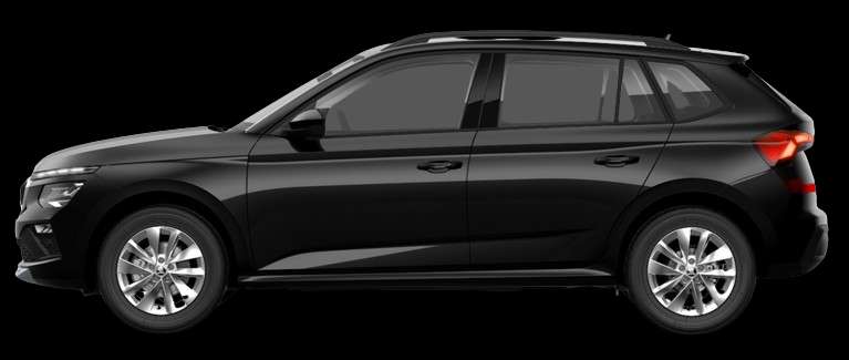 Seitenansicht eines Skoda Kamiq