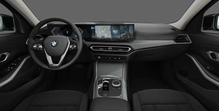 Ansicht des Armaturenbretts eines BMW 3er-Reihe