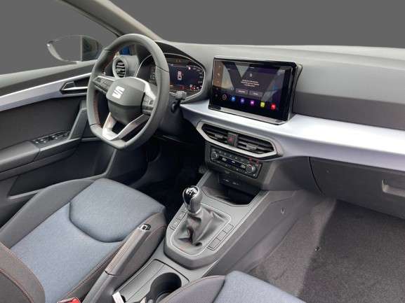 Ansicht des Armaturenbretts eines SEAT Ibiza