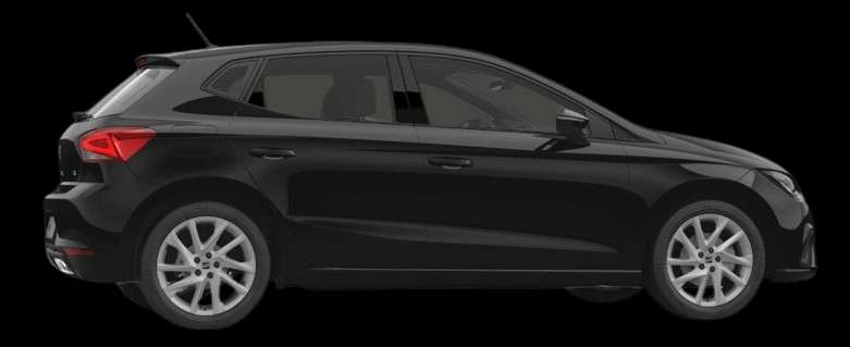 Seitenansicht eines SEAT Ibiza