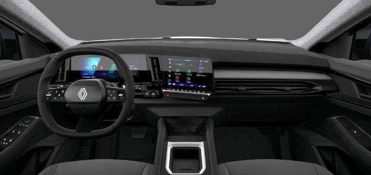 Ansicht des Armaturenbretts eines Renault Austral